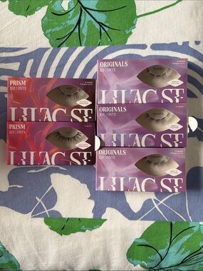 NIB Lilac St Lash Clusters - 5 Boxes, 10 Wisps/Box in Black